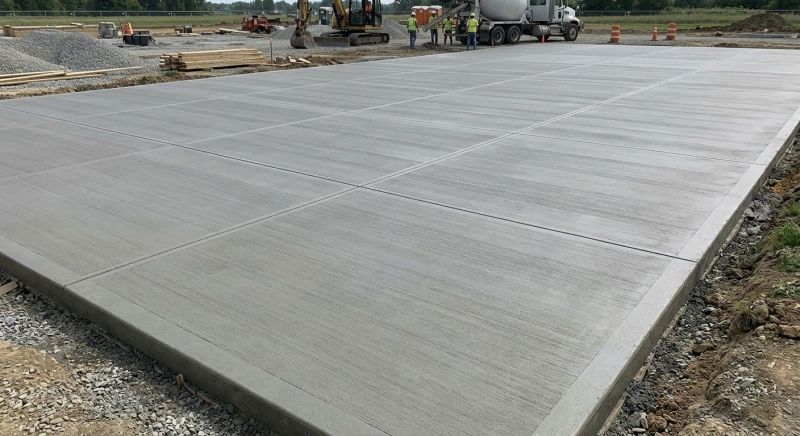 Commercial Slab Installation in Acworth, GA