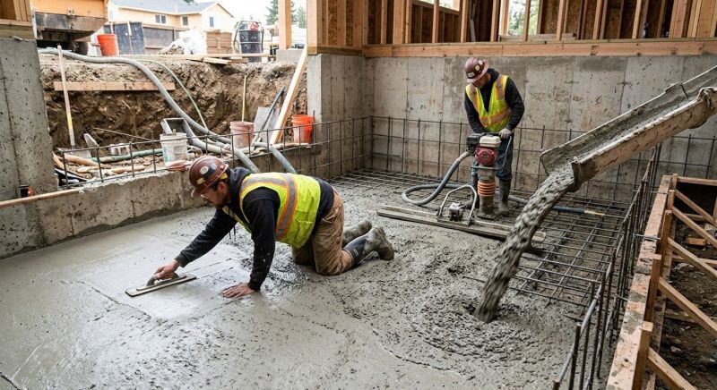 Concrete Basement Pouring in Marietta, GA