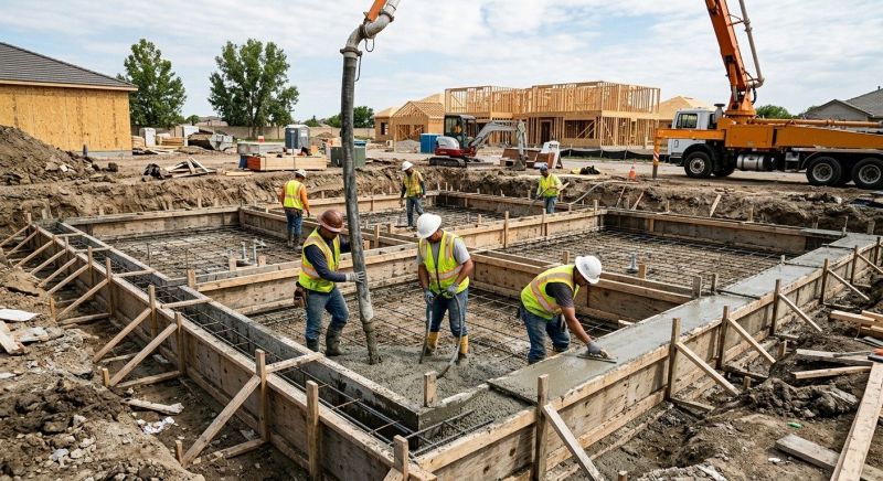Concrete Foundation Installation in Norcross, GA