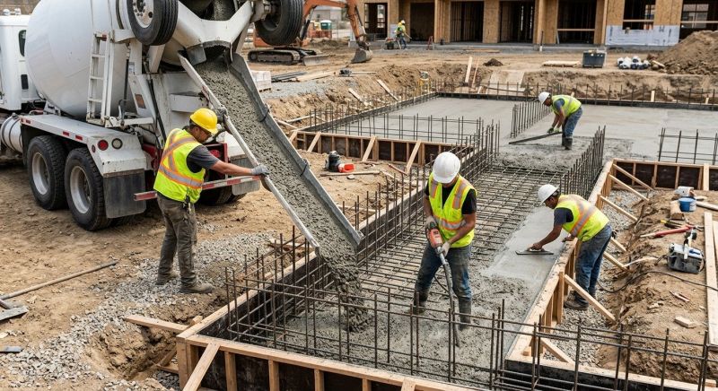 Foundation Wall Pouring in Tucker, GA